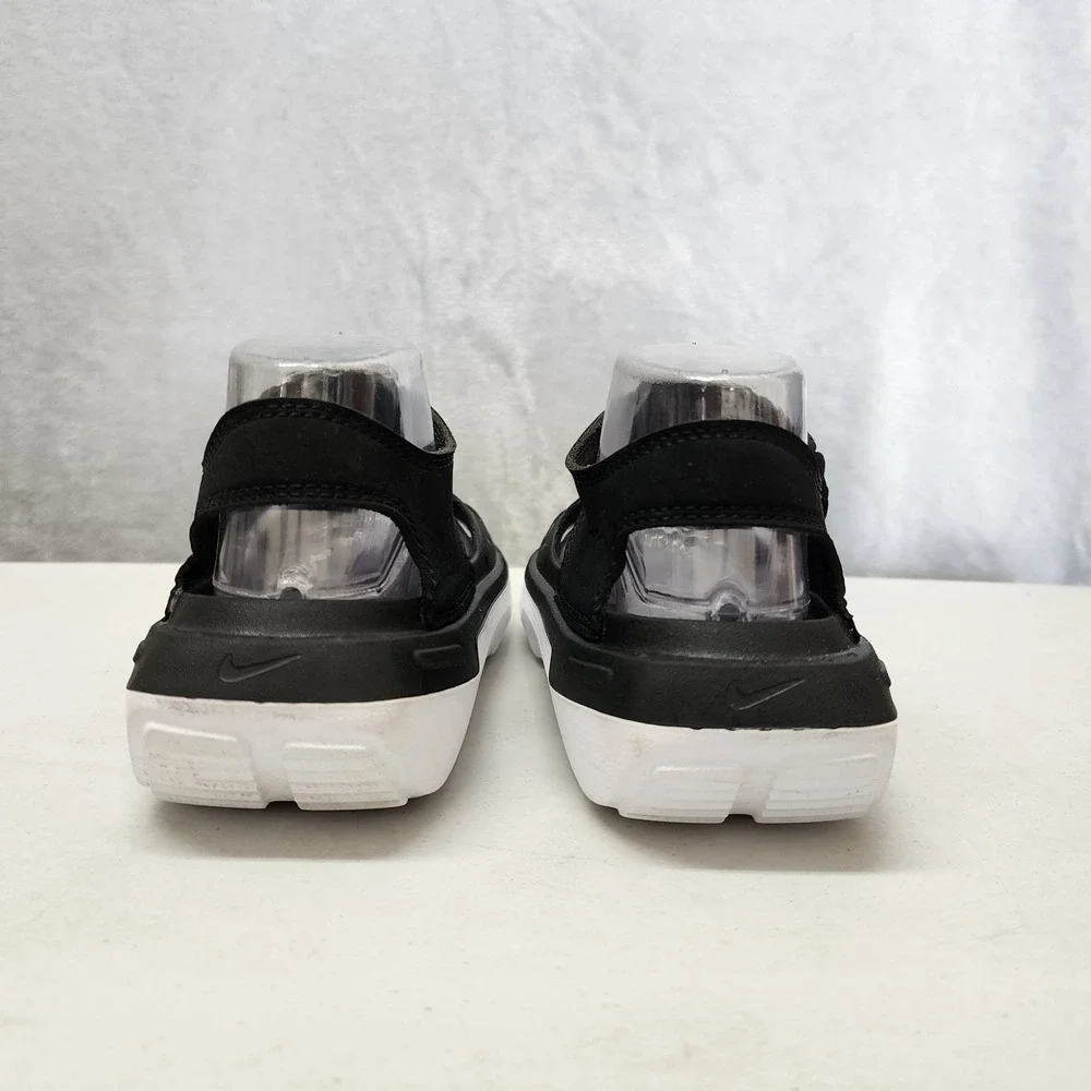 Nike Sandals Boys Size 5 Youth Kids Playscape Sport Shoes Black Adjustable Strap - Picture 8 of 11